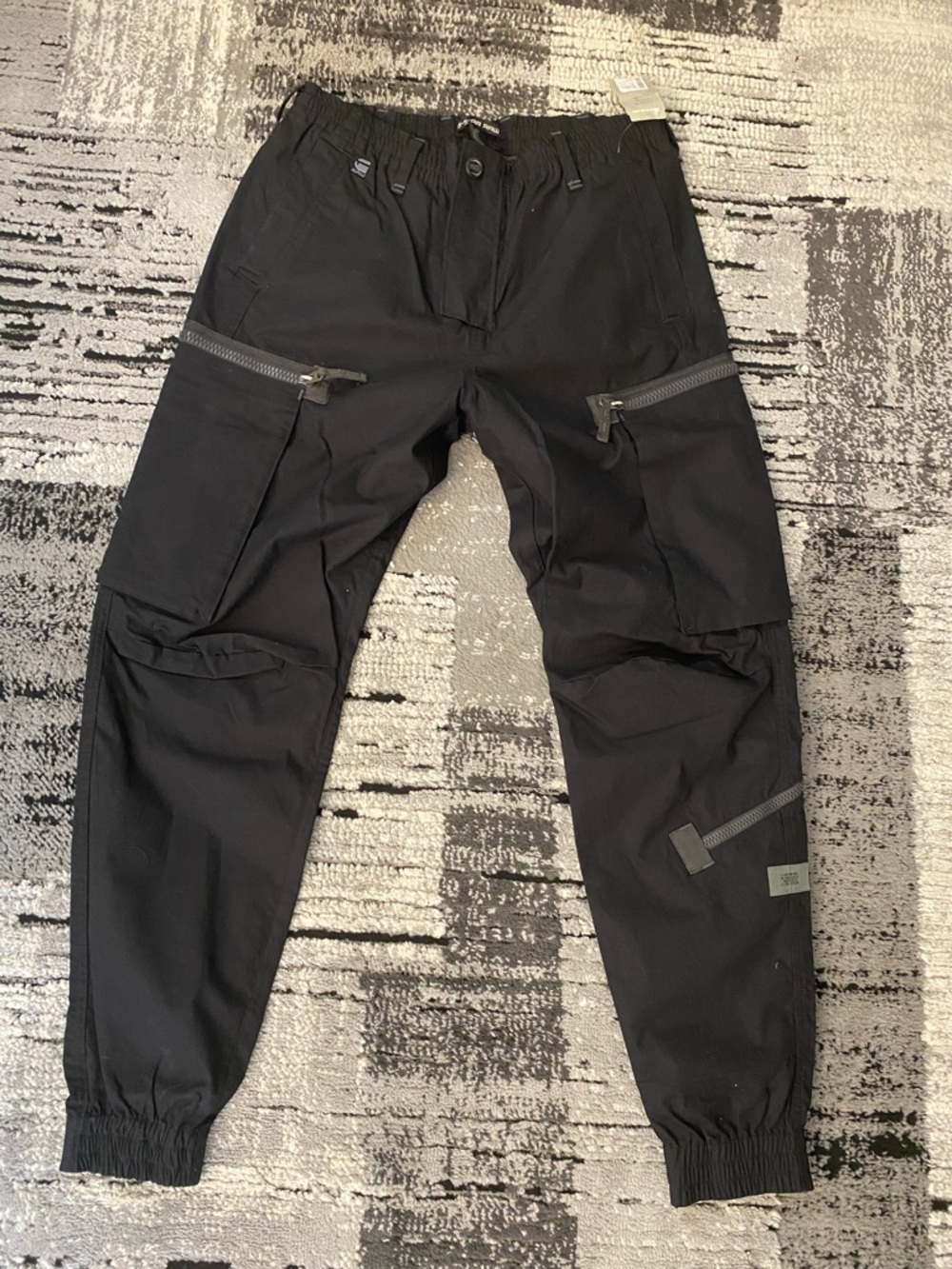 New Men’s G-Star Raw Flight RCT Cargo Jogger Pants size 34